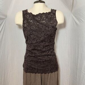 Hanky Panky by Spanx Lace Tank Top Size Large